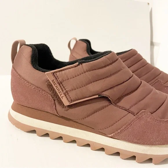 Merrell Women’s Alpine Moc Strap Polar Insulated Sneaker Size 10 Gorpcore Mauve - Picture 3 of 12